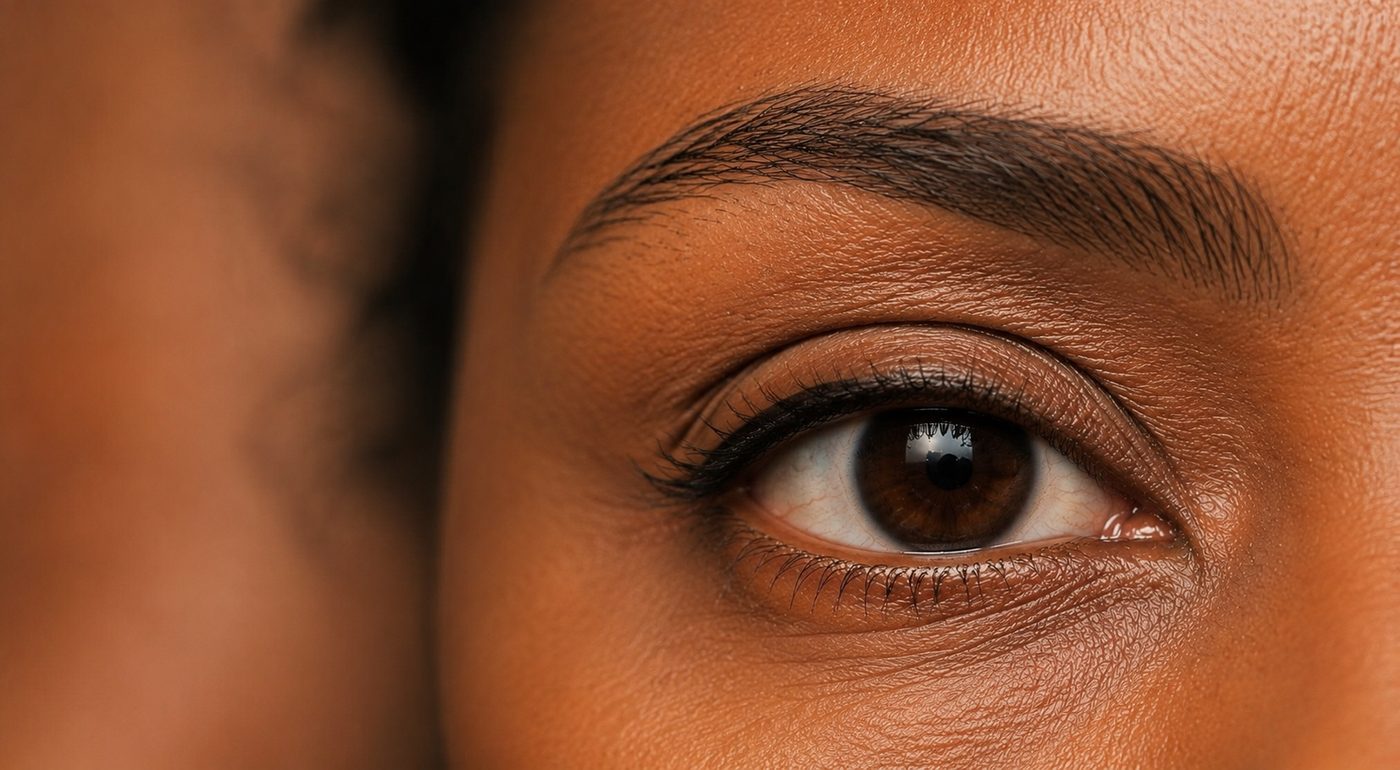 Classic eyeliner by Helen Walker — built on a lash line enhancement, upper lash line only, no wing